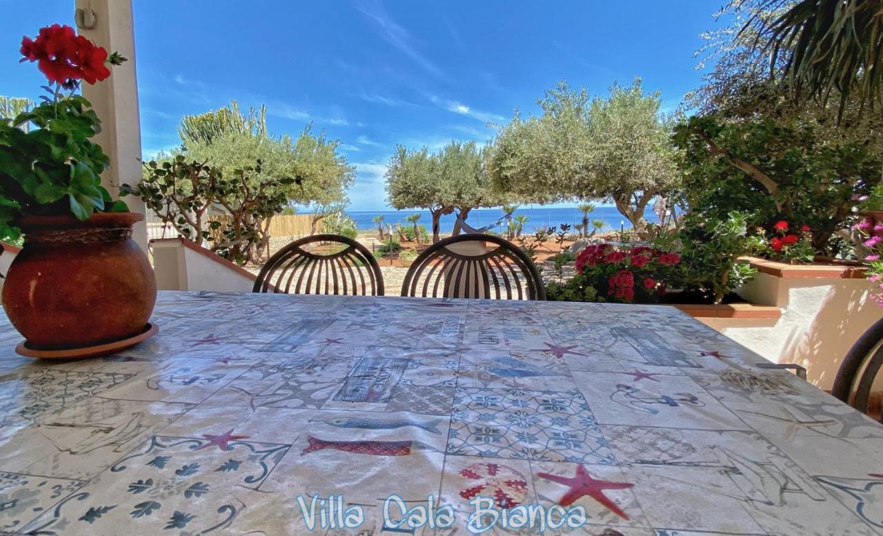 Villa Cala Bianca Castellammare del Golfo Extérieur photo